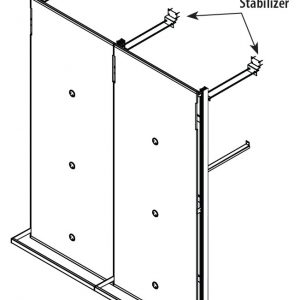 Wall Section Off Wall Stabilizer Kit