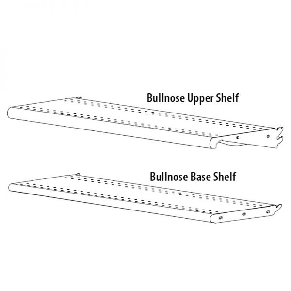 Bullnose Upper and Base Shelf