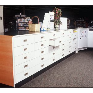 Wood Work Counter Units